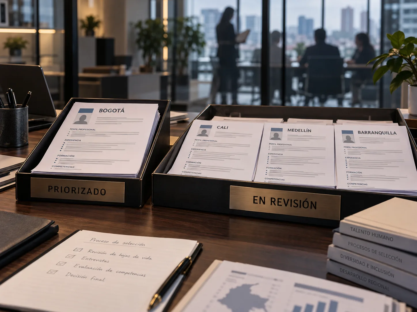 Imagen editorial de la investigación sobre contratación de talento humano y regionalismo